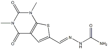 1,3-Dimethyl-6-semicarbazonomethylthieno[2,3-d]pyrimidine-2,4(1H,3H)-dione