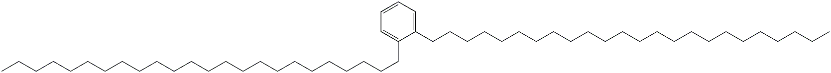 1,2-Ditetracosylbenzene Structure