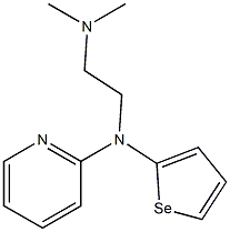 N,N-Dimethyl-N'-(2-pyridyl)-N'-(selenophen-2-yl)ethylenediamine Structure