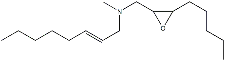 N-メチル-N,N-ジ(2-オクテニル)アミンオキシド 化学構造式