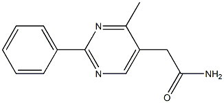 4-Methyl-2-phenylpyrimidine-5-acetamide