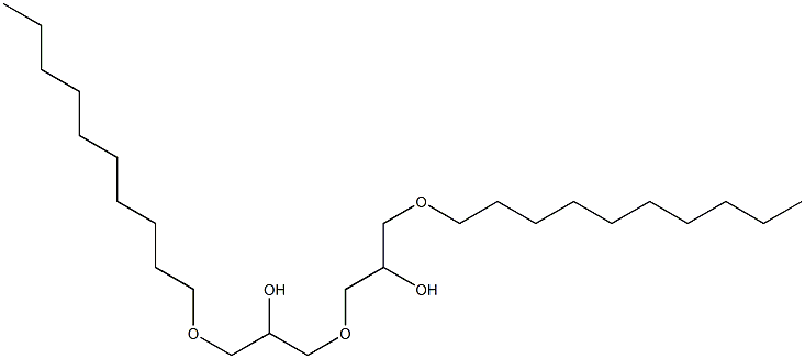 11,15,19-Trioxanonacosane-13,17-diol Struktur