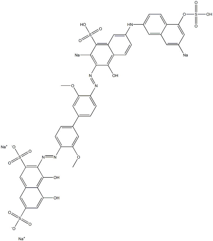 ユニオンブルー3R 化学構造式