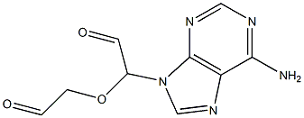 2'-(6-Amino-9H-purin-9-yl)(2,2'-oxybisacetaldehyde)|