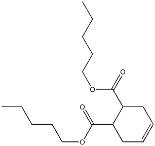 4-Cyclohexene-1,2-dicarboxylic acid dipentyl ester,,结构式