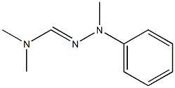 (Dimethylamino)formaldehyde methylphenylhydrazone,,结构式