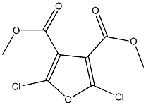 2,5-Dichlorofuran-3,4-dicarboxylic acid dimethyl ester,,结构式