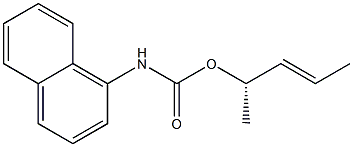 [S,(+)]-3-Pentene-2-ol N-(1-naphtyl)carbamate