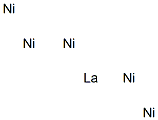 ランタン-ペンタニッケル 化学構造式