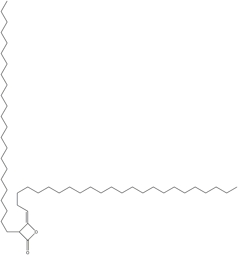 3-Tricosyl-4-(tetracosan-1-ylidene)oxetan-2-one