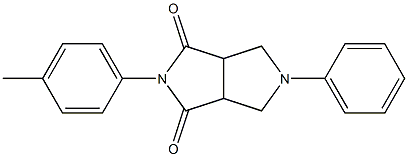  2-(4-Methylphenyl)-5-phenyltetrahydropyrrolo[3,4-c]pyrrole-1,3(2H,5H)-dione