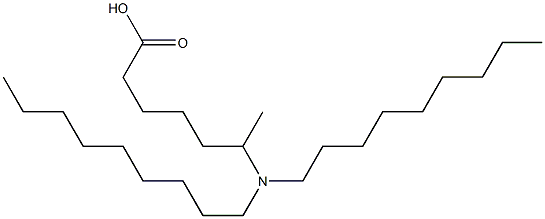 6-(Dinonylamino)heptanoic acid 结构式