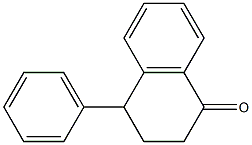 4-Phenyltetralin-1-one 结构式