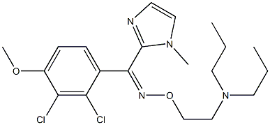 (Z)-(2,3-Dichloro-4-methoxyphenyl)(1-methyl-1H-imidazol-2-yl) ketone O-(2-dipropylaminoethyl)oxime