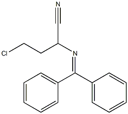 4-Chloro-2-[(diphenylmethylene)amino]butyronitrile|