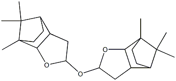 (+)-2,2'-Oxybis(7,8,8-trimethyloctahydro-4,7-methanobenzofuran) Structure