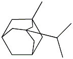 3-Isopropyl-1-methyladamantane Struktur