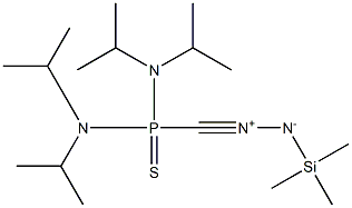 [1-(Trimethylsilyl)-2-[[bis(diisopropylamino)phosphinothioyl]methylidyne]hydrazin-2-ium]-1-ide