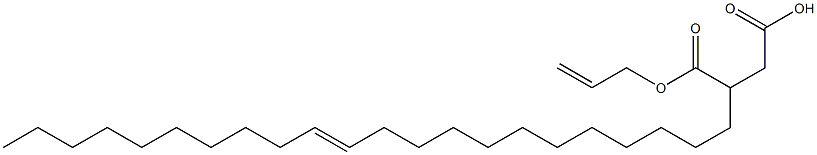 3-(12-Docosenyl)succinic acid 1-hydrogen 4-allyl ester,,结构式