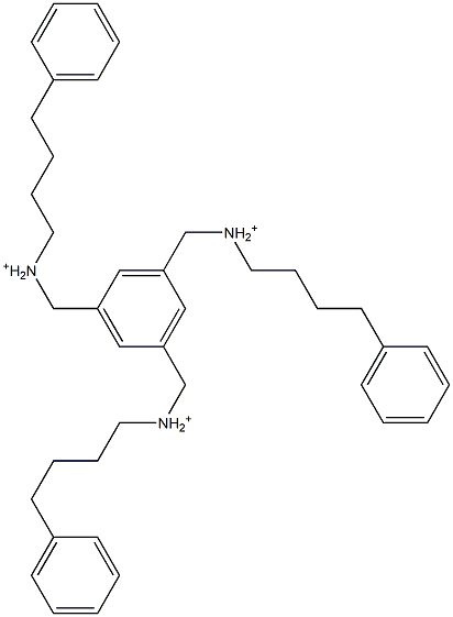 1,3,5-Benzenetriyltris[N-(4-phenylbutyl)methanaminium]