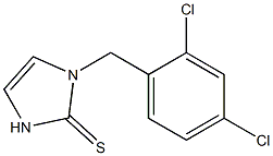 1-(2,4-Dichlorobenzyl)-1,3-dihydro-2H-imidazole-2-thione Structure