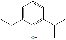 2-Ethyl-6-isopropylphenol 结构式