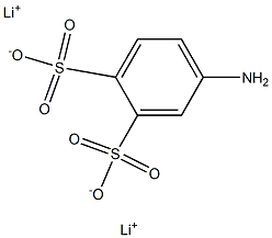 4-Amino-1,2-benzenedisulfonic acid dilithium salt