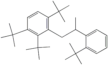 1-(2,3,6-Tri-tert-butylphenyl)-2-(2-tert-butylphenyl)propane|