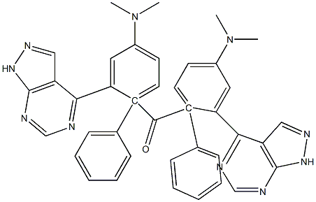  1-Phenyl-1H-pyrazolo[3,4-d]pyrimidin-4-yl(4-(dimethylamino)phenyl) ketone