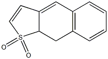 9,9a-Dihydronaphtho[2,3-b]thiophene 1,1-dioxide Struktur