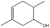 3,6-Dimethyl-3-cyclohexen-1-ol Structure