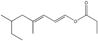  Propionic acid 4,6-dimethyl-1,3-octadienyl ester