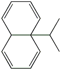 4a,8a-Dihydro-4a-isopropylnaphthalene,,结构式