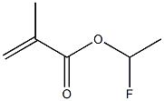 Methacrylic acid (1-fluoroethyl) ester Structure