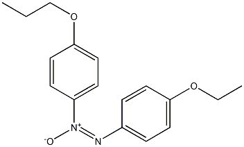 4-Propoxy-4'-ethoxyazoxybenzene Structure