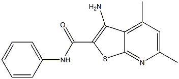 3-Amino-N-phenyl-4,6-dimethylthieno[2,3-b]pyridine-2-carboxamide