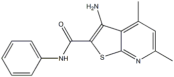  3-Amino-N-phenyl-4,6-dimethylthieno[2,3-b]pyridine-2-carboxamide