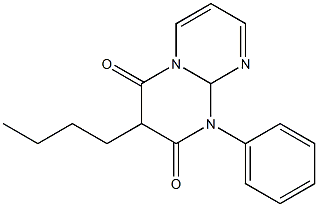 1-Phenyl-3-butyl-1,9a-dihydro-2H-pyrimido[1,2-a]pyrimidine-2,4(3H)-dione