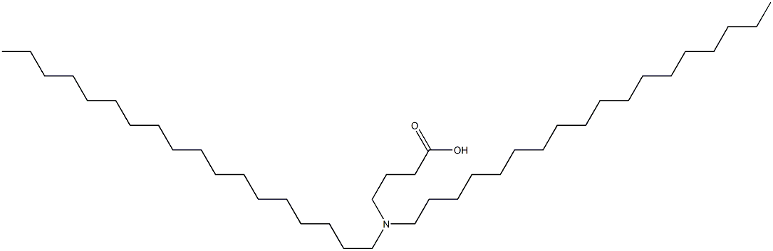 4-(Dioctadecylamino)butyric acid 结构式