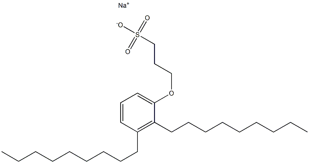 3-(2,3-Dinonylphenoxy)propane-1-sulfonic acid sodium salt