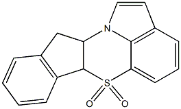 11,11a-Dihydro-11b-aza-6-thia-6aH-indeno[1,7-ab]fluorene 6,6-dioxide Structure