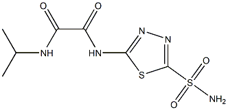 N-Isopropyl-N'-(5-sulfamoyl-1,3,4-thiadiazol-2-yl)oxamide