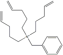 Tri(4-pentenyl)benzylaminium