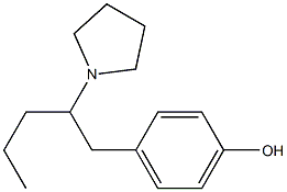 4-[2-(Pyrrolidin-1-yl)pentyl]phenol