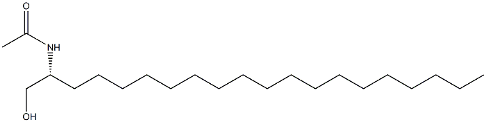 (+)-N-[(R)-1-(Hydroxymethyl)nonadecyl]acetamide Structure