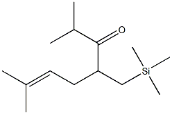 2,7-Dimethyl-4-trimethylsilylmethyl-6-octen-3-one|