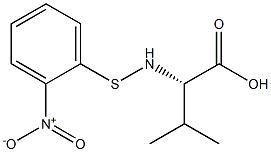 N-(o-Nitrophenylsulfenyl)-L-valine Structure