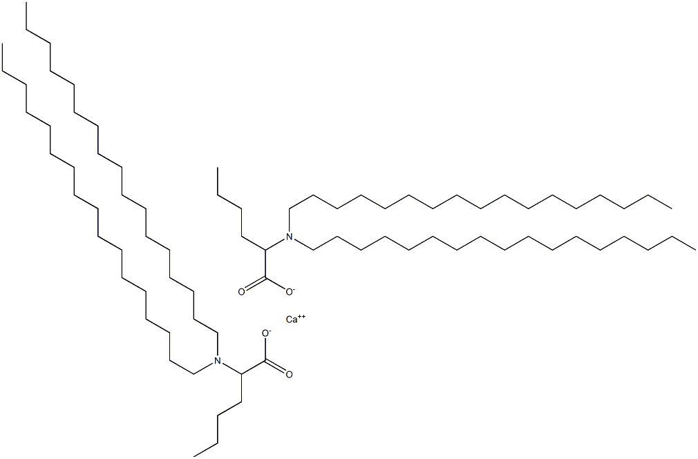 Bis[2-(diheptadecylamino)hexanoic acid]calcium salt