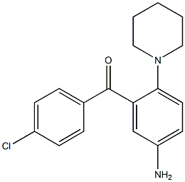 5-Amino-4'-chloro-2-(1-piperidinyl)benzophenone