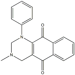  1-Phenyl-3-methyl-1,2,3,4-tetrahydrobenzo[g]quinazoline-5,10-dione